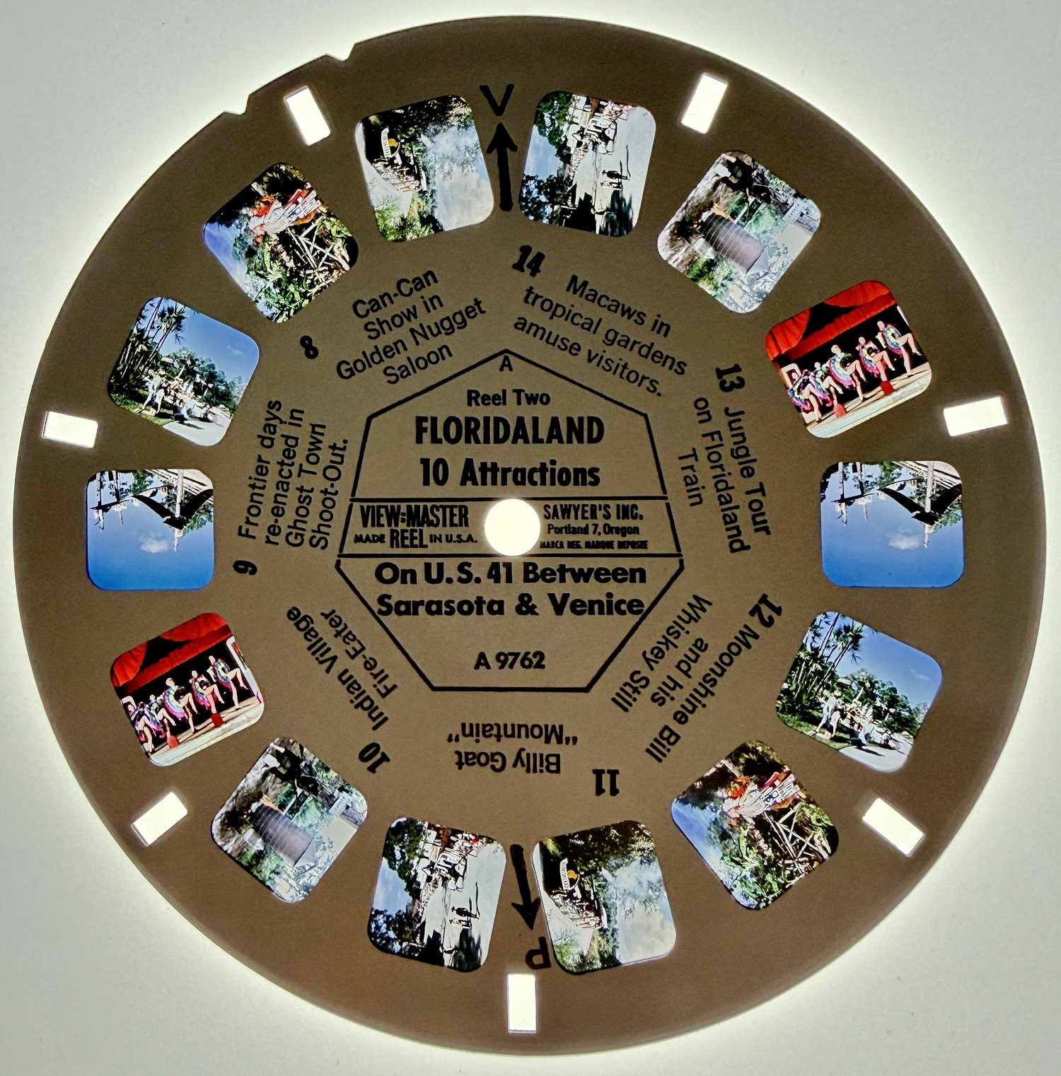 Floridaland - Viewmaster Reel 2 (newer photo)